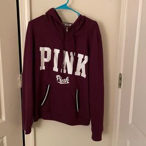 Burgundy PINK hoodie